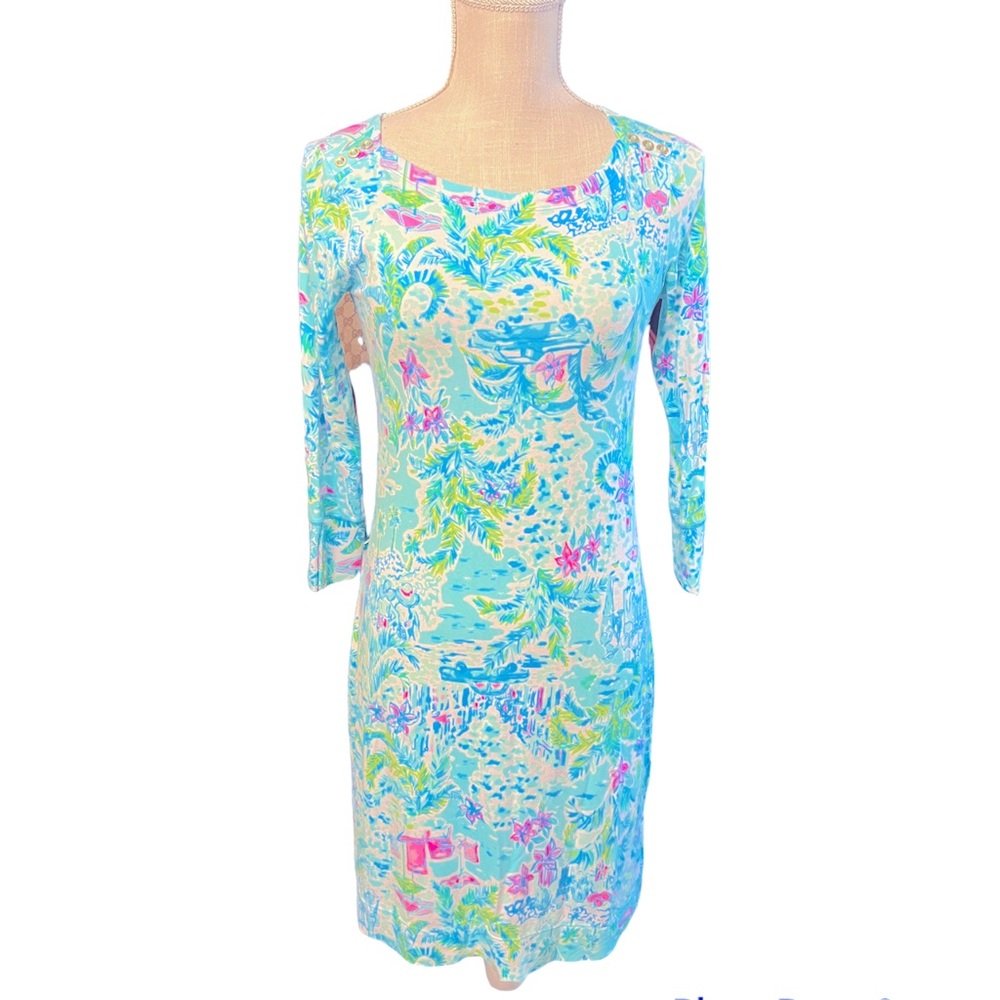 Lily Pulitzer floral A-line Dress